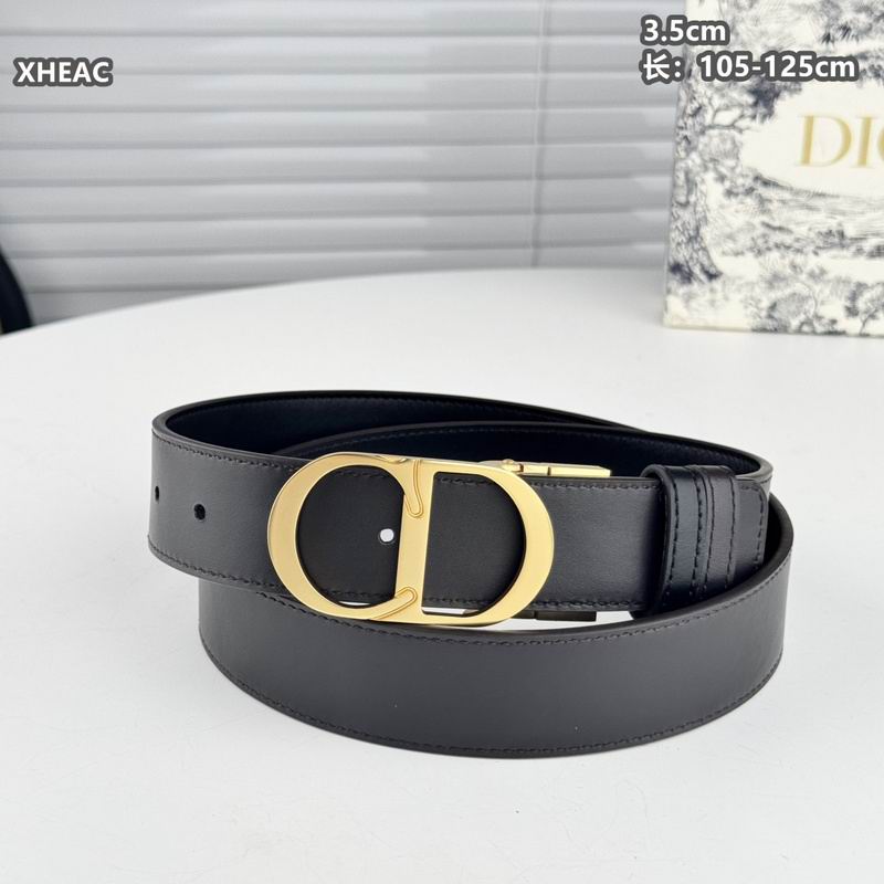Dior belt 35mmX105-125cm 8L35